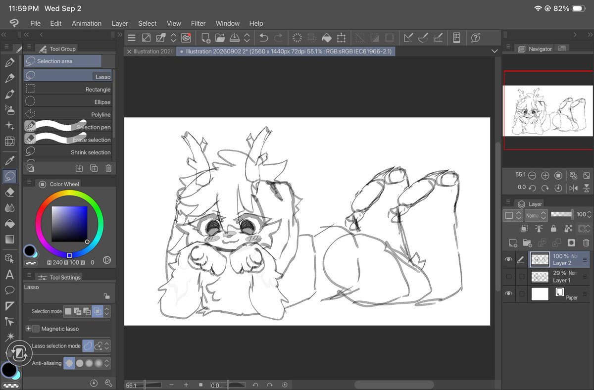 mocochio's tweet photo. wip
rabbit jackalope noise crunch crunch lettuce sniffle i don’t know what sound they make 
for plumpuff on TikTok 

#furry #furryart #furry_art #mocochio https://t.co/PwSMHJ902N