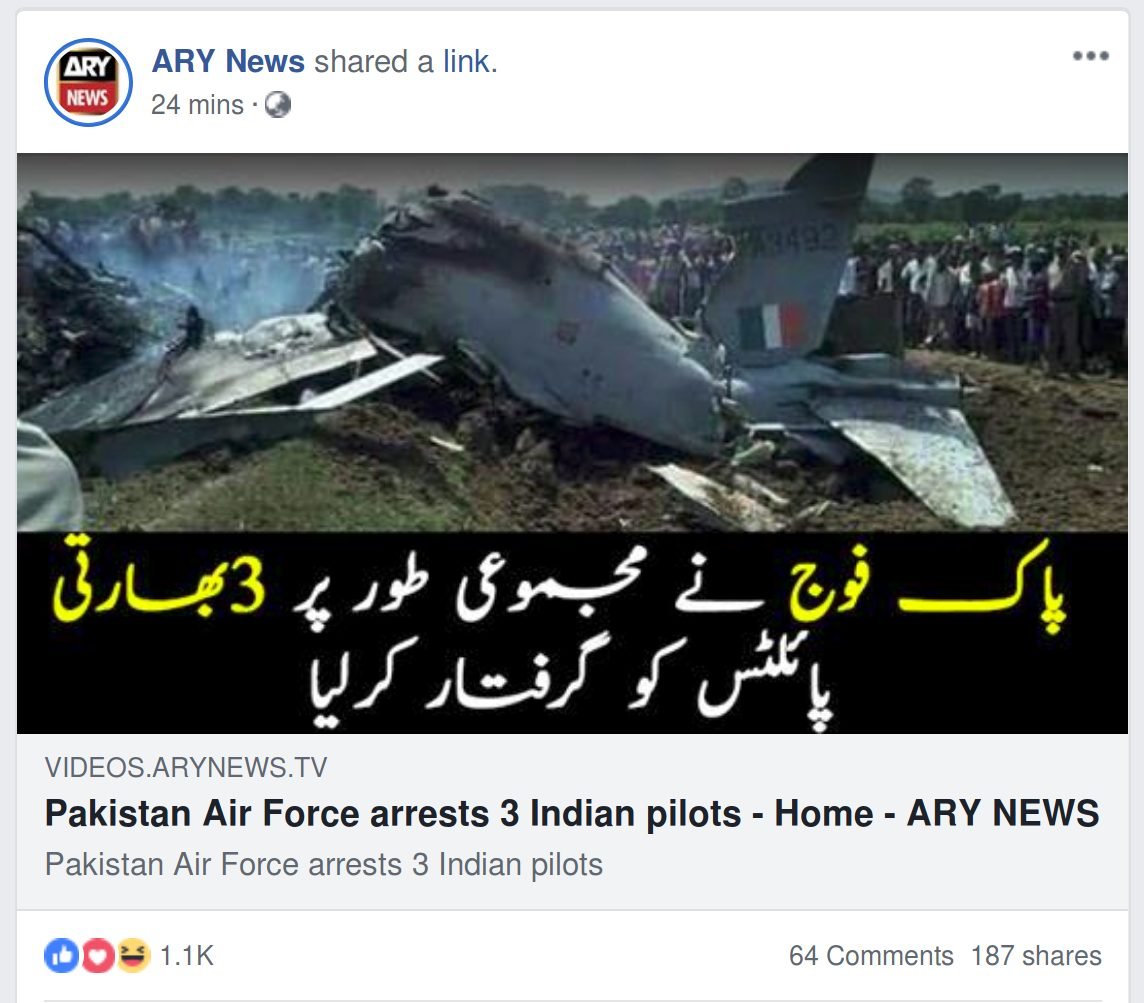 Ind726127's tweet photo. Dear Pakistanis, please do tell where are these 3 Pilots??😁😁.
They are so naive that they report their own downed Pilots as enemies... https://t.co/RF9GZMwAGz