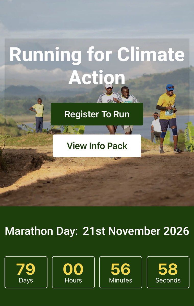 v_rungamarathon's tweet photo. 3rd Edition Virunga Gorilla Marathon 

Register Today 

https://t.co/4OmZLuiBvd https://t.co/uoJO7MKZ40