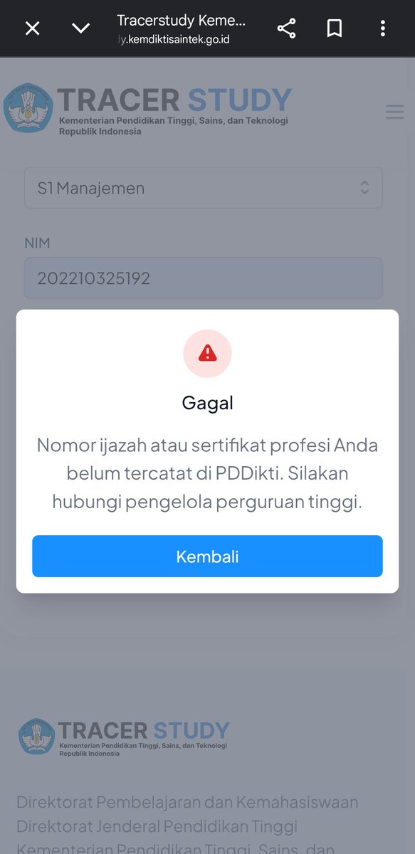 rsdaandwaa's tweet photo. @____jxpp Ternyata masi merah😖 tapi kenapa di dikti udh lulus ya?😖 https://t.co/eZWQEp3vbn
