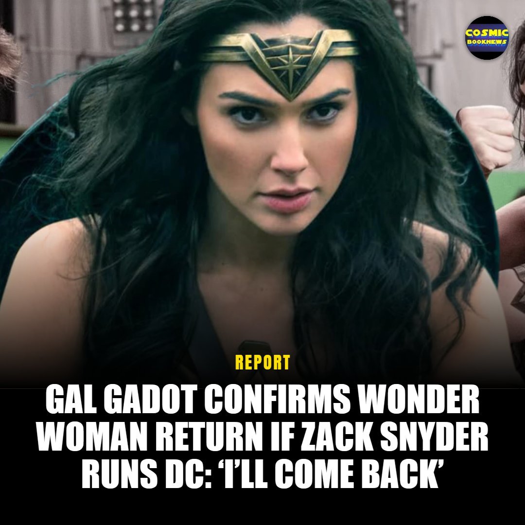 sylabdul's tweet photo. Gal will come back if Zack comes back 👀 

This is a real interview btw 👀👀

"The rumors work..."👀👀👀

#RestoreTheSnyderVerse https://t.co/C9UFwZNBgA
