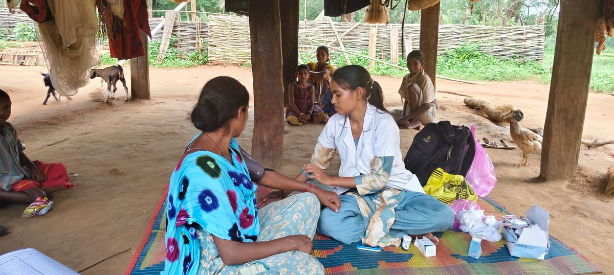 BijapurHealth's tweet photo. Date -2/9/2026
AAM -Pidiya 
Village -Andri me health Mela kiya gaya @DistrictBijapur
@MoHFW_INDIA
@HealthCgGov
@DPRChhattisgarh 
@nvbdcpmohfw https://t.co/E91a9m20cT