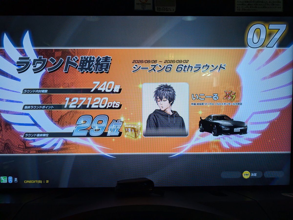 Ik10__'s tweet photo. 前ラウンドお疲れ様でした🙇
並びでやってくれた方や譲ってくれた方ありがとうございました🙇 https://t.co/muotkdPjK7