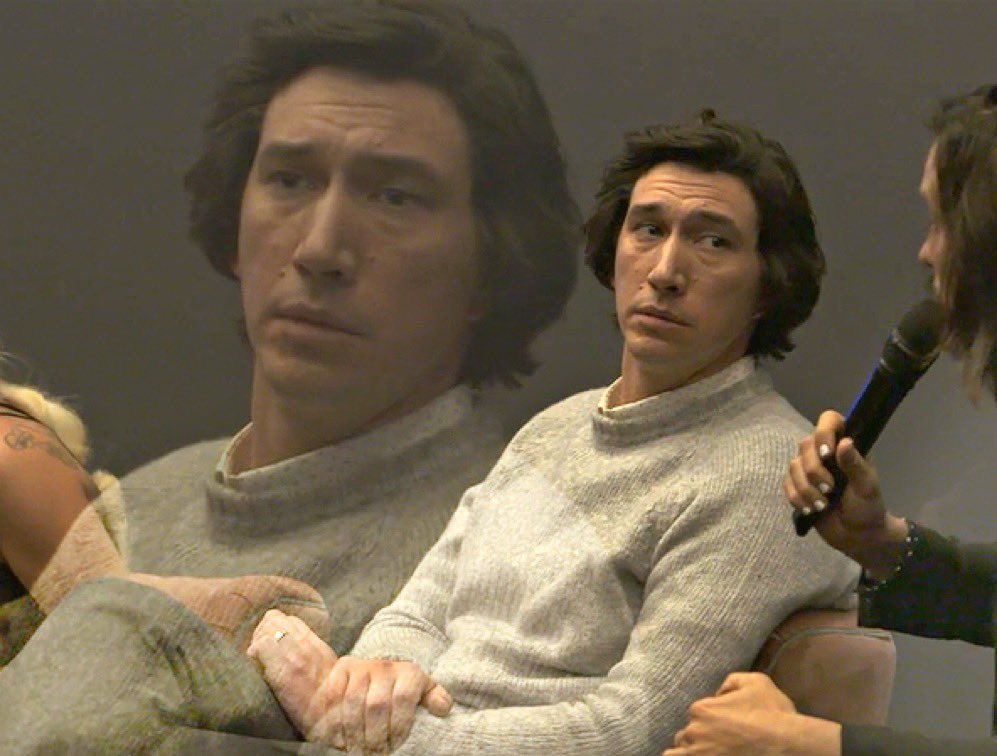 camiyaffar's tweet photo. q haría Adam driver en mi lugar? https://t.co/OFto69yZa5