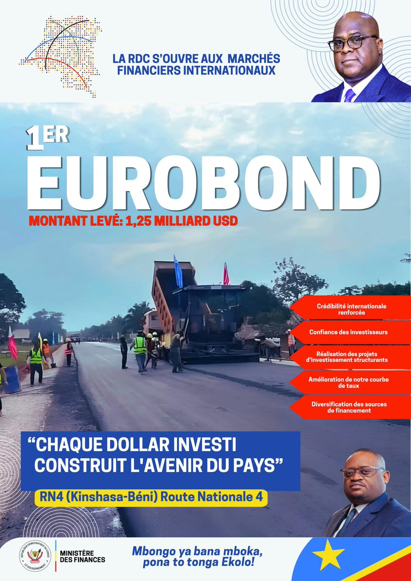 Ngubaa_d's tweet photo. @financesrdc @LikundeR 7/ ⚖️ Quel bilan ?

Bien que la RDC conserve l'un des taux d'endettement sur PIB les plus faibles au monde (~18 %), l'enjeu majeur réside dans l'allocation efficace et transparente de ces ressources pour générer du rendement économique réel. https://t.co/dHlAE8HJpJ