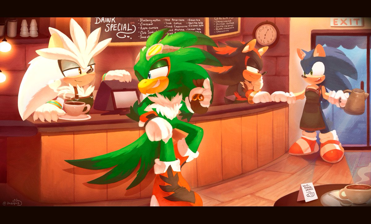 Akarpii1's tweet photo. Thank you so much @Poppyseeds_and_coffeebeans for commissioning this piece!!✨✨ Inspired by her amazing fanfic: https://t.co/npezVmqNmo https://t.co/JSg6TXfTI1