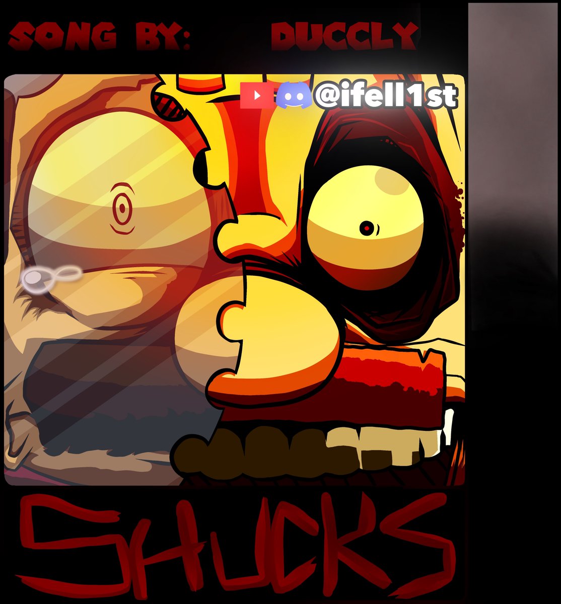 FellThefirst's tweet photo. https://t.co/Zz2zAJWZT5 
Shucking AWesome [SAW] is an fnf mod that adds every shucks song with its own art, sprites, backgrounds, etc. we have some of the most widely recognized remixes and songs generally. song list is an image because twitter sucks https://t.co/YIsJDQcWDB