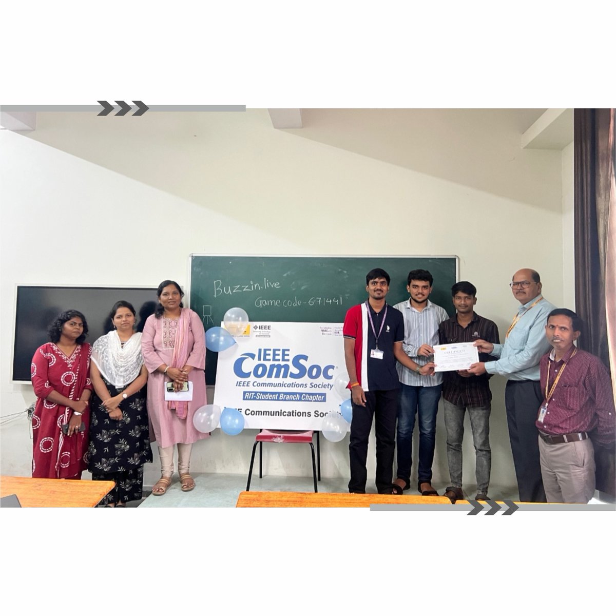 ritindia1983's tweet photo. ๐ง Learn by Doing! โก
IEEE RIT Student Branch and IEEE ComSoc organized a Circuit Building Workshop and Competition for S.Y. students. Ten teams tested their electronics knowledge and hands-on circuit design, assembly and troubleshooting skills. ๐
#IEEE #CircuitDesign #ENTC https://t.co/EkR9qVZJcz