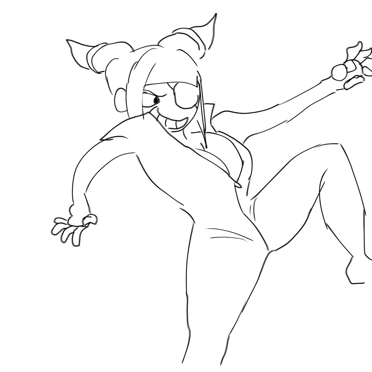 eeulgisss's tweet photo. @Vad_Arts Her legs didn’t scare her *gets demonetized* https://t.co/Xu429kvaad