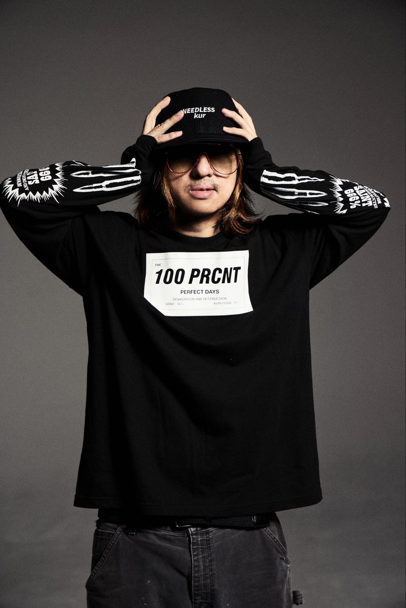 mardigraslyrics's tweet photo. 黒夢
2026.09.06
『THE PERFECT DAYS TO DIE』
Official Goods

黒夢×SAINT Mxxxxxx
100PRCNT LS Tshirts

サイズ：M, L, XL
着用サイズ L

https://t.co/oy29FzzYxH https://t.co/uPuOS6dqlY