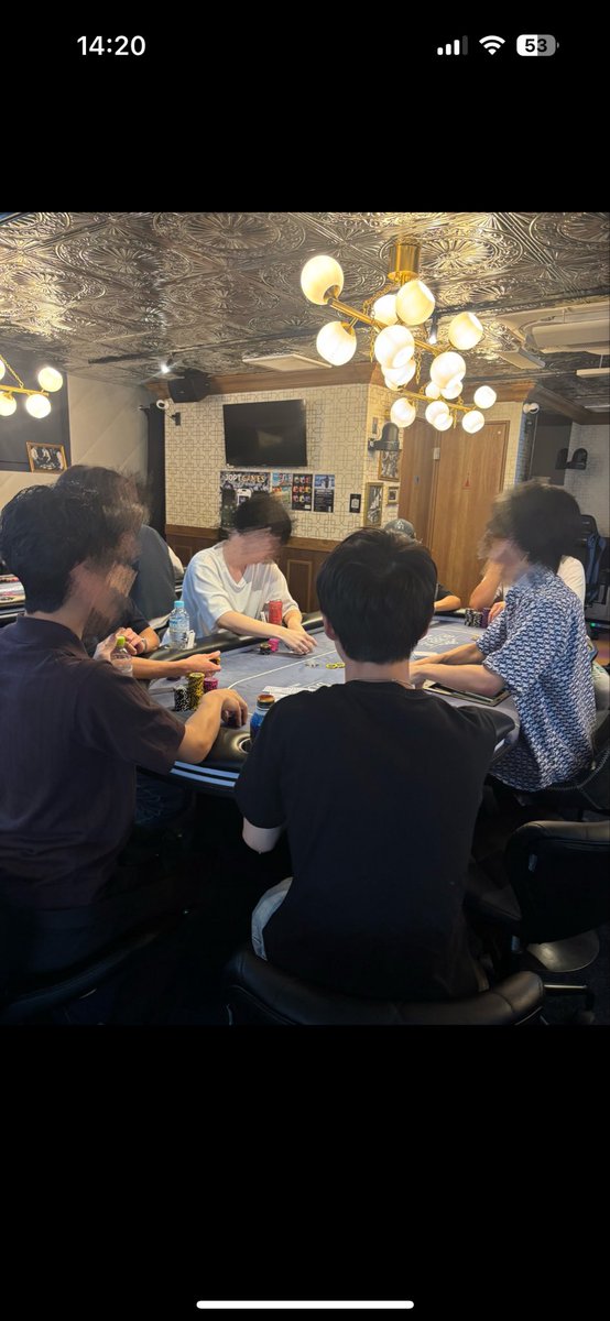 tcupoker's tweet photo. 本日はQUADSの学生限定トーナメントに参加してきました！ https://t.co/dBuqU9zVX0