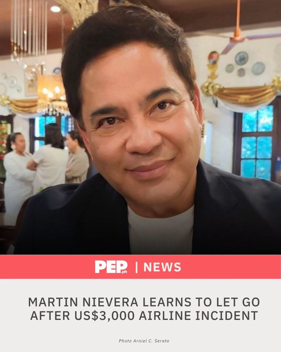 PEPalerts's tweet photo. Martin Nievera: "You know, wherever the real money is, I hope it went to good use because the person who took the money and the credit cards was nice enough to leave my passport. Was nice enough to leave my license. So whoever that person is, thank you for leaving my most important documents in my bag, and I hope that the money that was taken went to good use."
https://t.co/6azkNCDfhY
