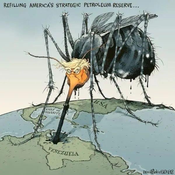 Rizvana_72's tweet photo. British editorial cartoonist David Parkins illustrates the bottom line. https://t.co/wcXpg9KfGM