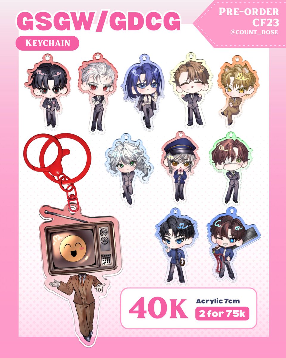 count_dose's tweet photo. [ 🩷 &amp; 🔁 Appreciated ^^]

My #CF23 PO catalogue 🎉😘

🗓 3 Sept - 20 Sept
📍 Booth Number TBA (Both days)
📦 Pick-Up Only
⭐️ Fandom: GSGW / GDCG &amp; ORV
🔗 PO link in the thread ^^

(1/3)

#comifuro #comifuro23 #cf23catalogue #cf23catalog #GSGW #GDCG #ORV https://t.co/qo6JQa4tpy