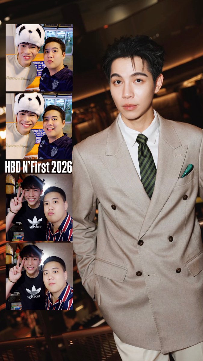 greattheflute's tweet photo. HBD N’First 2026🎂 #firstkp #firstkanaphan #เฟิร์สคณพันธ์ #firstkhaotung #greattheflute @Firstkpp https://t.co/WhBg7MwtOL