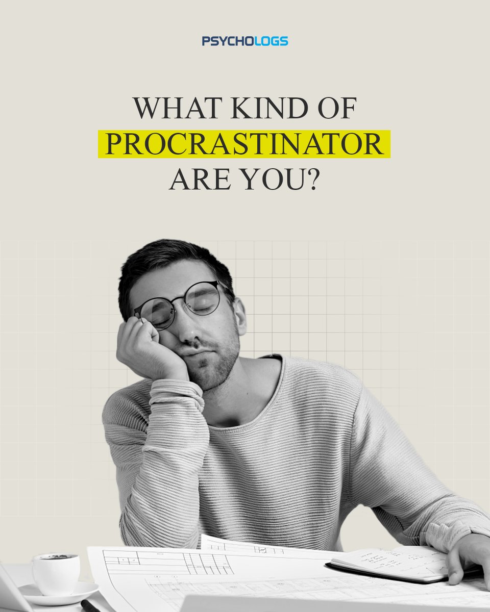 PsychologsIndia's tweet photo. Which type sounds most like you?
Procrastination isn’t always about being lazy. Sometimes, it’s about how you respond to pressure, uncertainty, perfectionism, or uncomfortable emotions.

#Procrastination #Psychology #PsychologyFacts #MentalHealthAwareness #SelfAwareness https://t.co/NTMiFjlltg