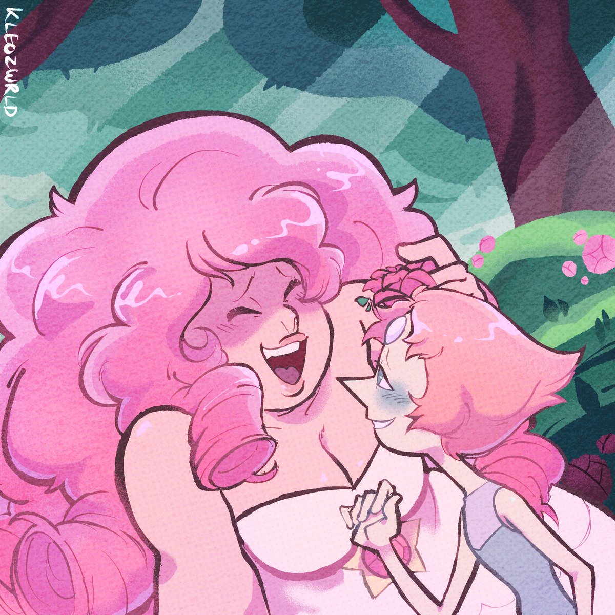 kleozwrld's tweet photo. pearlrose redraw :J https://t.co/r8ImPScfae