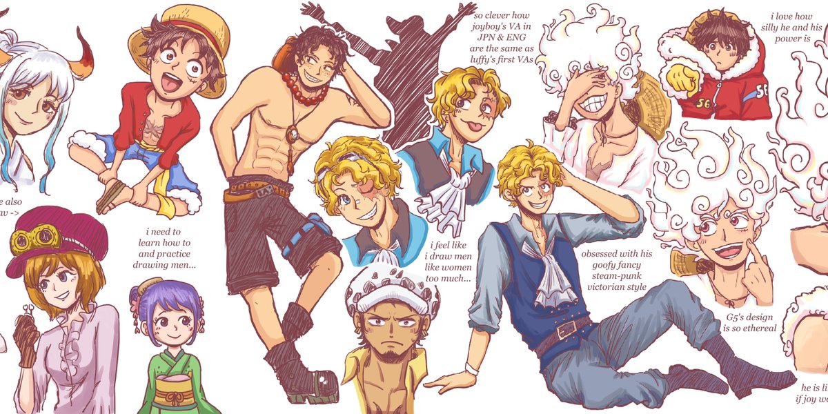 ruru_0015's tweet photo. One Piece Doodle Dump ♡ ! SPOILERS ! ♡ 2026 June
»»-—————-　♡　-—————-««
#ONEPIECE #ONEPIECE〜 #ワンピース https://t.co/yM0EK7dC2g