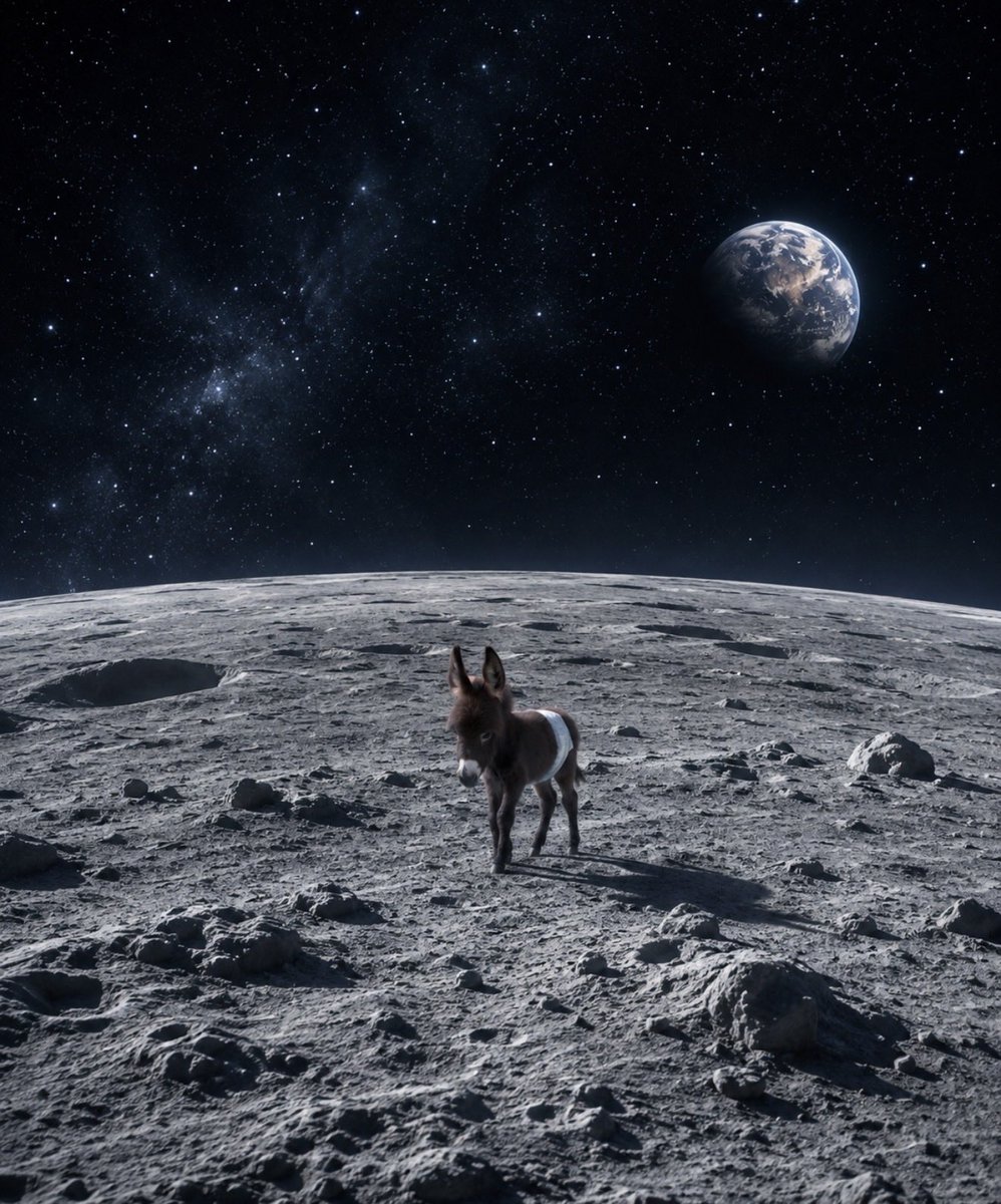 Justice4HeeHaw's tweet photo. Somewhere far above us, HeeHaw’s still exploring. 🤍🌕 https://t.co/sz0wagoe0l