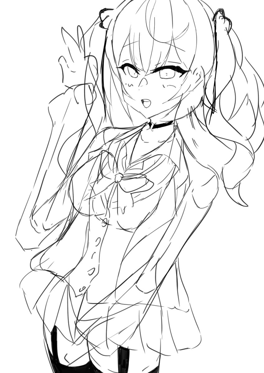 touwasandayo's tweet photo. hskwらくがき！！！おっぱいおおきくするとかわいい。制服着てるのにわかるでかさにするのすき。
#サラ星図 https://t.co/Om4lVMQeuG