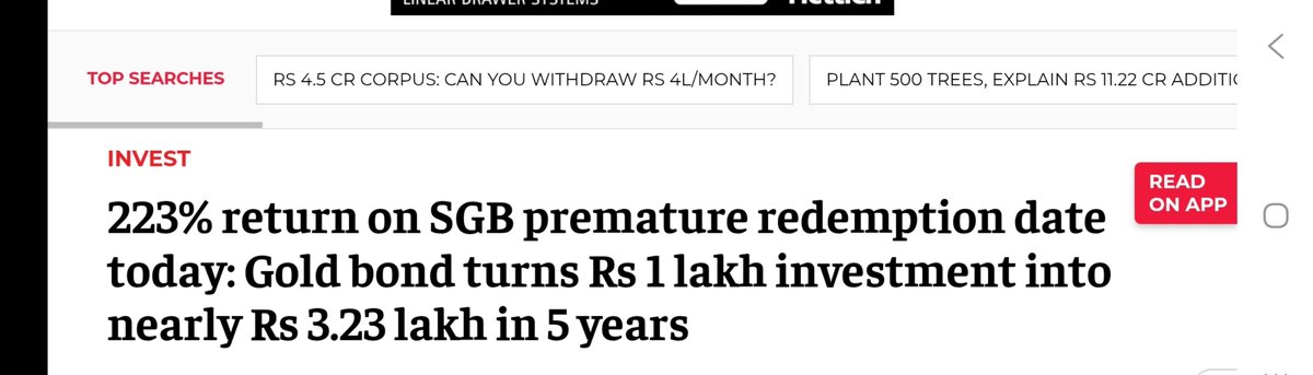 Delhiite_'s tweet photo. India's Biggest Financial Blunder: Modi Govt Sold Gold Bonds, Forgot to Buy Gold... Taxpayers Pay the Bill.

— September 11, 2026 is a big day for India's finances.

— In 2015, the government started Sovereign Gold Bonds (SGBs).

— Simple idea: People gave money to the government, got 2.5% interest and after 8 years, the government promised to pay them according to the latest gold price... TAX FREE.

— But there was one problem: The government did not buy and keep enough gold to protect itself from rising gold prices.

👉 One example shows how costly this became: a 2018-19 SGB was issued at around ≈ ₹3,100 per gram. By 2026, the redemption price crossed ≈ ₹14,900 per gram.

— So the government has to return roughly 5 times the original gold-linked amount, plus 2.5% annual interest, plus Tax Free.

— Example: Assume government collected ₹35,000 crore worth of gold bonds in 2018-19.
At today's gold prices... they must pay back around ₹1.70 lakh crore.
That is nearly 5 times what they collected.

Overall Estimation:
👉 Between 2015 and 2024, Modi government collected ₹72,275 crore from people.
— Government's total liability at current gold prices... ₹1.85 lakh crore.

Extra burden on taxpayers... over ₹1 lakh crore.

Biggest reason? Government never bought actual gold with that money. They assumed prices won't rise. Scheme quietly shut down in February 2024.

2015 to 2017 — gold prices barely moved. Losses were manageable.

👉 2018/19/20  is where it all went WRONG.
Government kept issuing more and more bonds... aggressively. Gold Prices Skyrocketed After Covid.