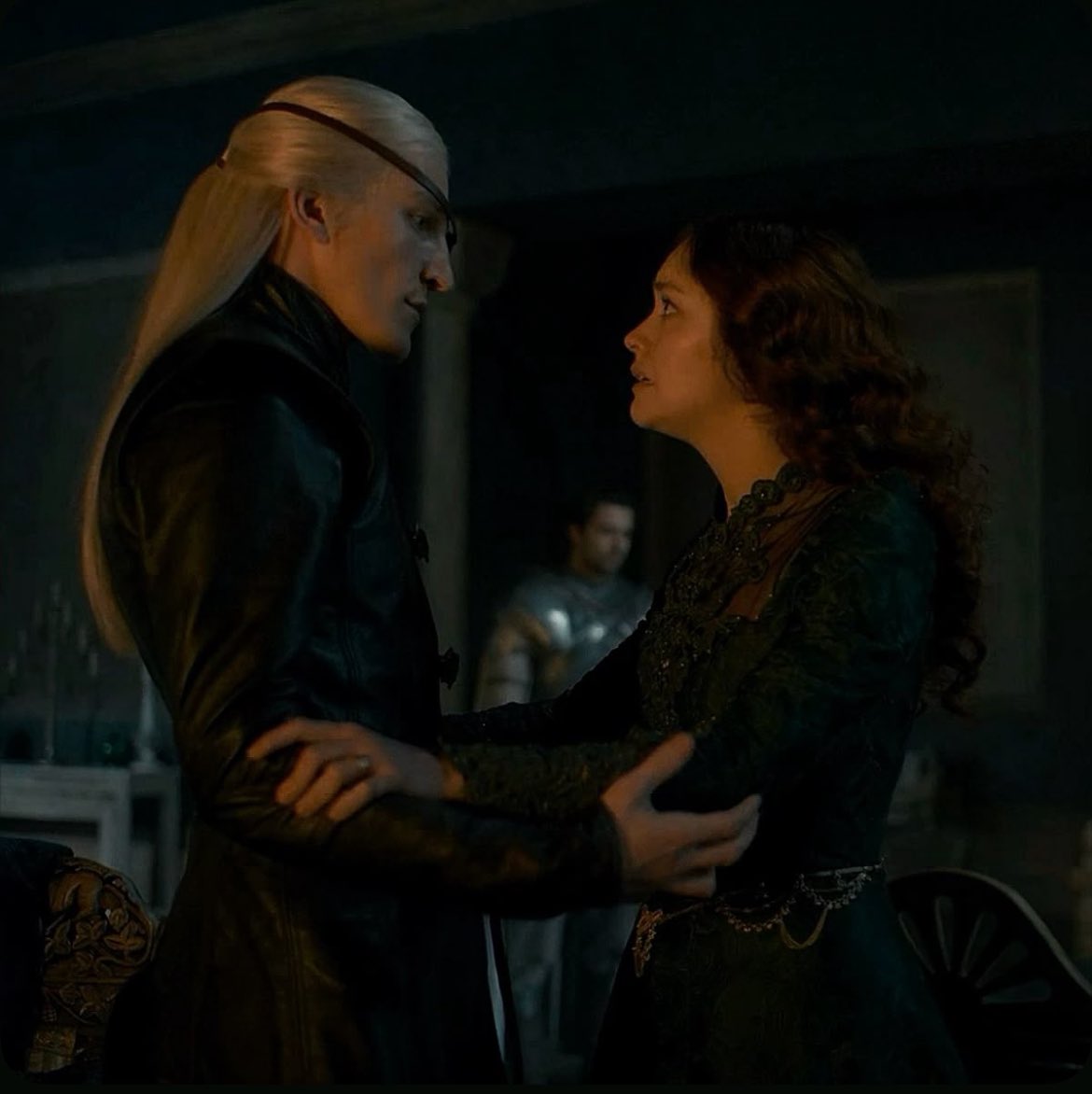 Kamalfalilat's tweet photo. What do you think Aemond would do to Alicent if they ever ran into each other after she poisoned him? https://t.co/92TvfBendm