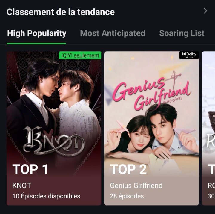 rudylili2612611's tweet photo. The ranking has changed; Knot has reached first place in all three categories of the IQIYI application: first in the overall series ranking, first in the soaring list and first in the popular series ranking.

STAY WITH KNOT EP10 

#KNOTseriesEP10
#KnotSeries #BoatOat https://t.co/kgZvyLE8XL
