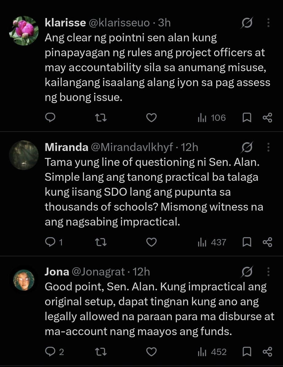 thewanderinduck's tweet photo. Notice the comments and/or reactions of the following accounts to this particular @ABSCBNNews news post. And this was just a few of the many that the post had. https://t.co/mtGtRxku3r