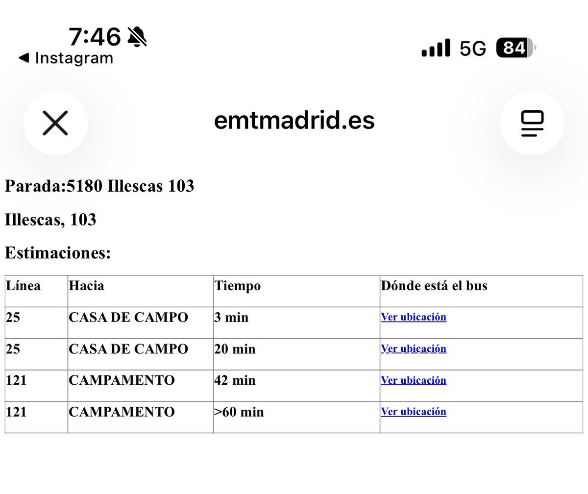 daviidrmcf_'s tweet photo. Hola @EMTmadrid me podéis explicar esto que este a 40 min el 121?? Me parece increíble…. https://t.co/hM4vWD71F7