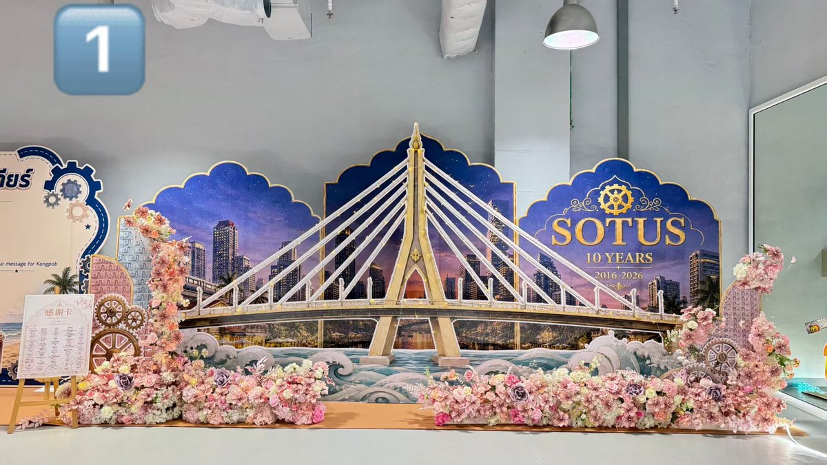 KSBFGOFFICIAL's tweet photo. @kristtps @stjinx_maya

Already transferred na.

Details:

1️⃣🌉*1
180000*1=180000baht
2️⃣Japanese flower*2
@naturaltamashii
26000*2=52000baht
3️⃣Kingman*14
4000*14=56000baht.
4️⃣⚙️*10
10000*10=100000baht.
5️⃣Red flowers*2
10000*2=20000baht
6️⃣Flower box*2
3000*2=6000baht

Total:414000baht.

KRIST and SINGTO each received 207000 baht.

#SOTUSTeniversaryConcert
#KristSingto #ทีมพีรญา