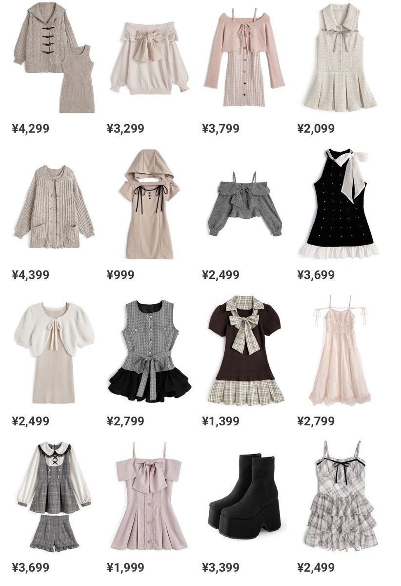milshopmsr's tweet photo. GRL秋冬着回しホビ服まとめ…ᝰ✍🏻🎀 https://t.co/b4cjXTXCD7