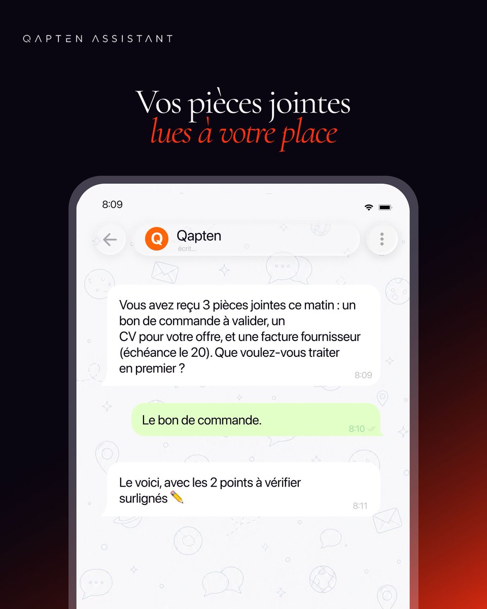 qaptenassistant's tweet photo. Le meilleur résumé de pièce jointe ?

Celui qui vous évite de l’ouvrir. https://t.co/c8W4ALLzfx
