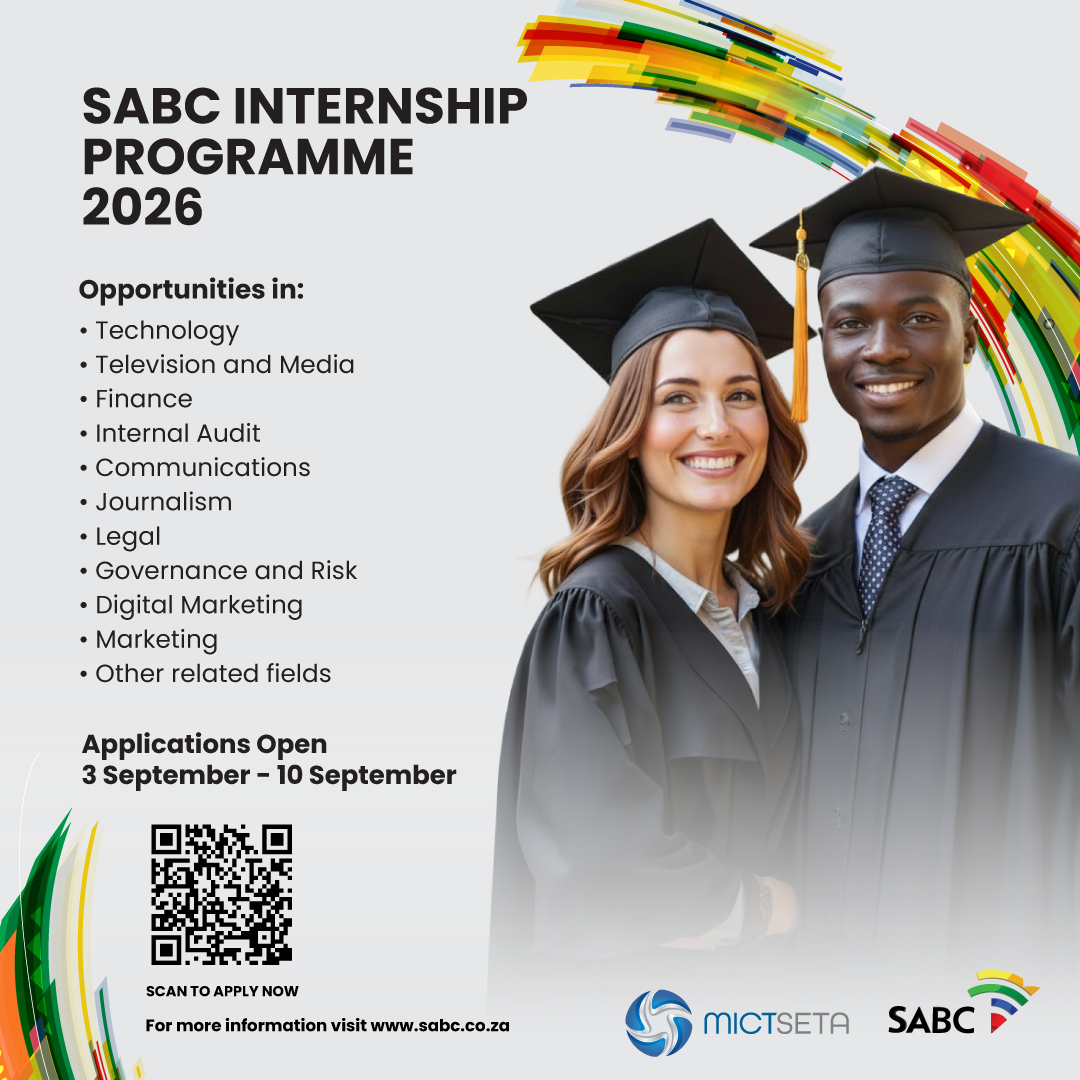 LesediFM's tweet photo. Menyetla ya boikwetliso ba mosebetsi ho SABC #SABCInternshipProgramme, tobetsa link ho etsa kopo :
🔗: https://t.co/DAqI9TfFWb https://t.co/FrogulQYEA