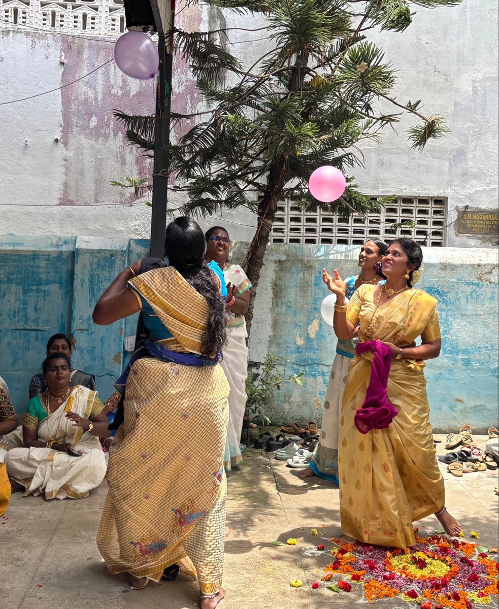 MadrasYmca's tweet photo. YMCA Madras, Sathuma Nagar Branch &amp; Don Bosco Anbu Illam celebrated Onam with 45 tailoring students through games, talents and fellowship lunch on 27 Aug 2026. A joyful celebration of unity and togetherness!

#YMCAMadras #OnamCelebration #Fellowship #StudentActivities #Onam https://t.co/r7prvNLqCS