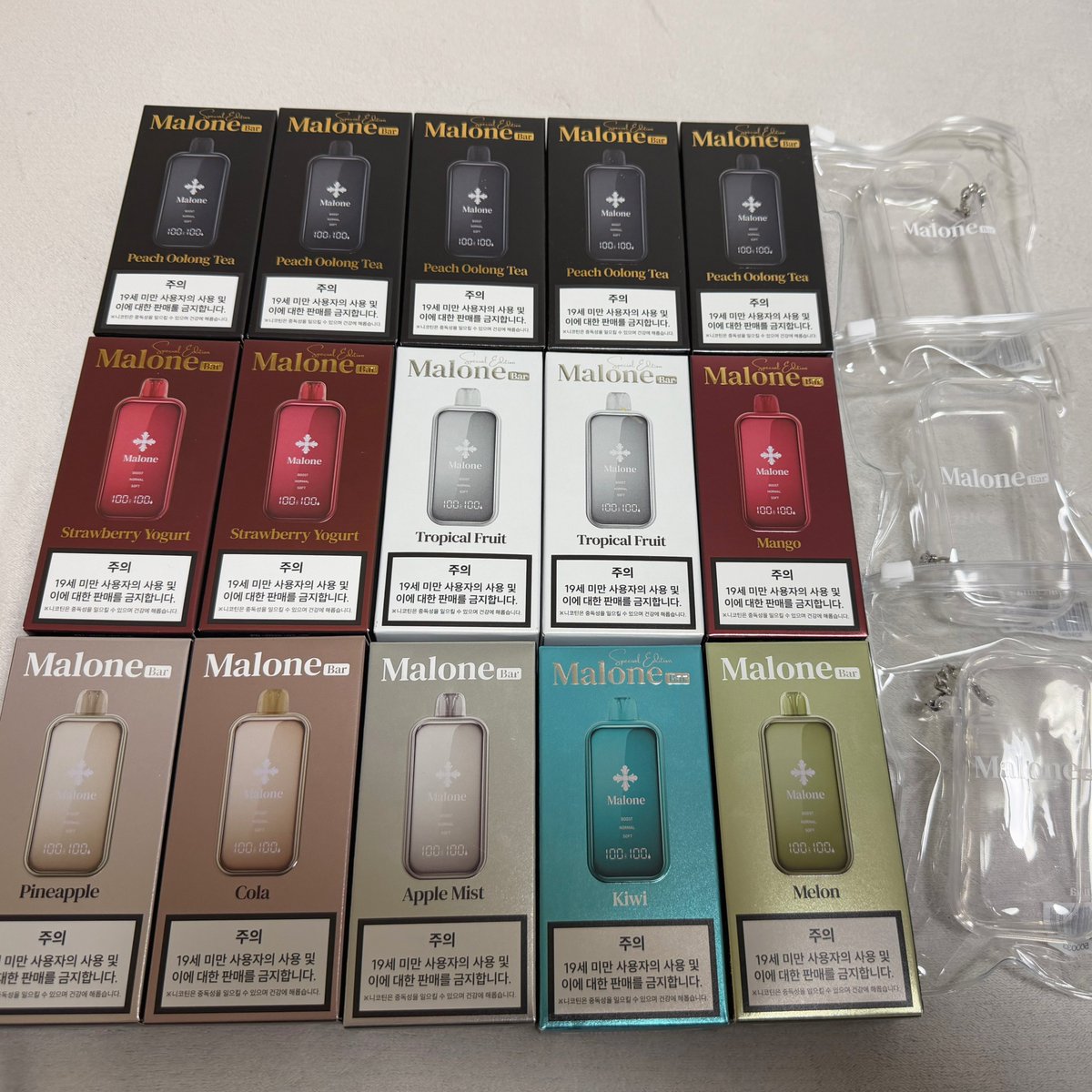 nekosuke_box's tweet photo. malone bar  マロンバー ニコパフ 電子タバコ ベイプ　買取

譲　ライチ、ピーチ、ブルーベリー、コーラ、マンゴー、パイナップル、ストロベリーヨーグルト、ピーチウーロン

求  0.7  
+1000円で専用クリアケースお付けします。

新品未開封公式品。
韓国で購入いたしました。
実績提示⭕️24時間発送⭕️メルカリ⭕️

DMかリプお願いします🙇‍♂️