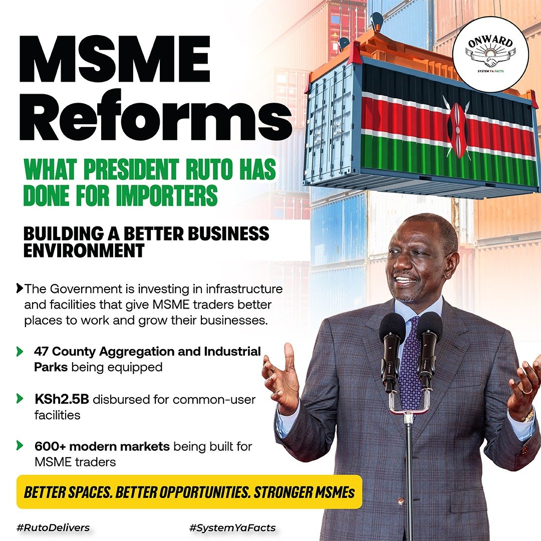 VinyKe356100's tweet photo. Importers have also a fare share under the new MSMES Reforms. Pesa mfukoni Lazima.
#MSMEsReforms https://t.co/pyJdgRlad3