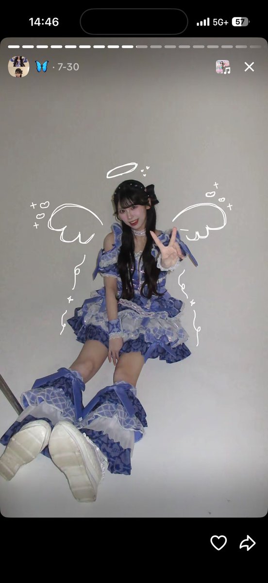pwpw_pow's tweet photo. iPhoneの壁紙増やそうかなとおもってスクショした3.4枚目は気分で変えて使ってる🦋 𓂃𓈒𓏸 https://t.co/mZAz1NViHd