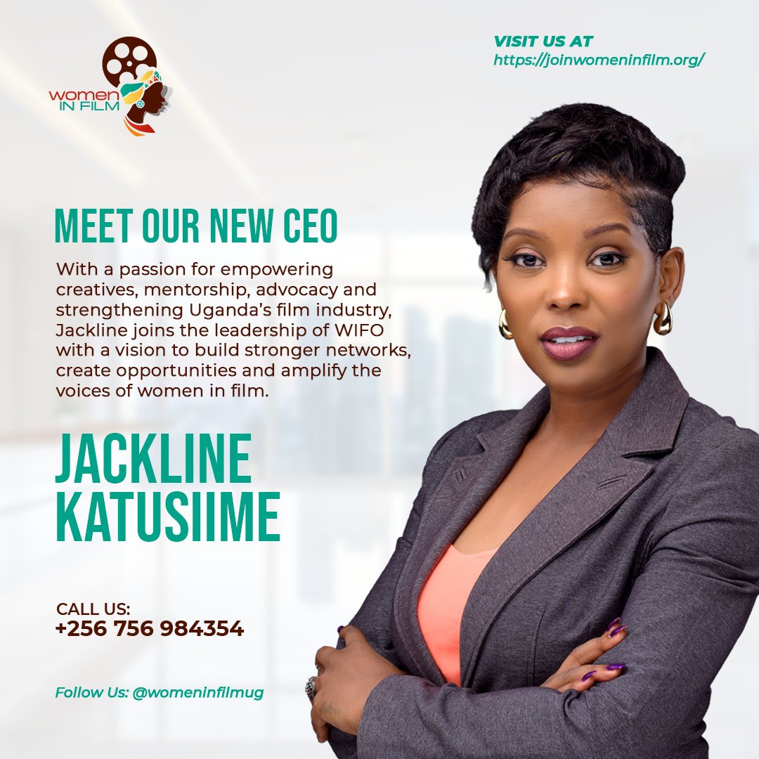 bendizhodouglas's tweet photo. Join me to congratulate Ms Jackline Katusiime upon this new title as the CEO of Women in Film Uganda. Well deserved appointment especially with her active involvement in the film industry as an incredible actress who has even won awards. We wish her all the best in the new role and to take the organisation to the next level of excellence. 

#MakingUgFilmsFamous