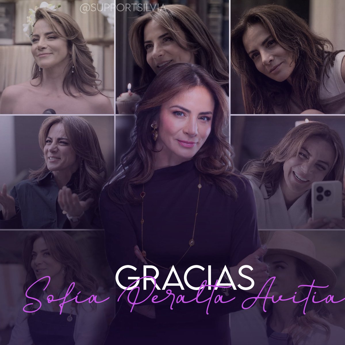 supportsilvia's tweet photo. Gracias, Silvia Navarro, por regalarnos personajes tan hermosos e inolvidables como Sofía Peralta Avitia. 

Como fans , solo puedo agradecerte por ponerle tanto corazón, talento y amor a cada personaje que interpretas.  @silvnavarro ✨❤️ https://t.co/ICXTr8n9qI