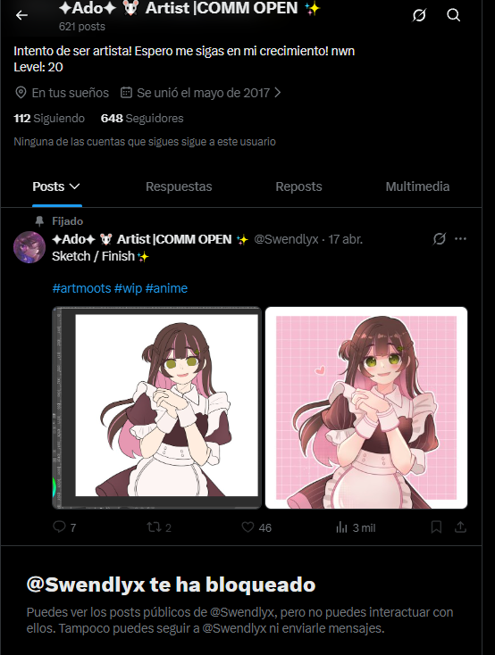 andre_uwu's tweet photo. ai tracer new account blocked me LOL https://t.co/CdSNdbbNzT