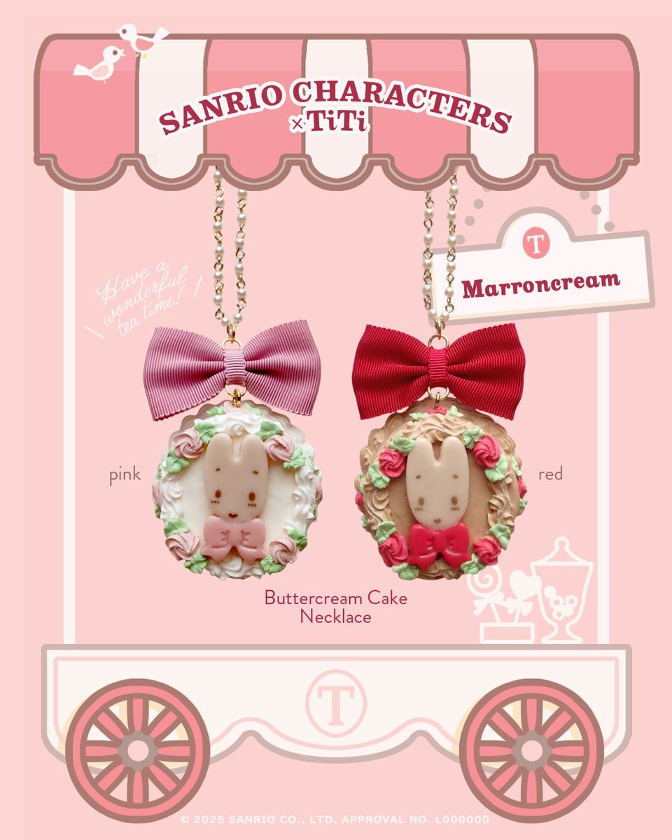 tommyfakesweets's tweet photo. マロンクリームのアイテムは店頭販売のみとなります🐰(また在庫は各日に分けてはおりませんのでご注意ください)

昨年秋に大阪で販売しご好評いただきましたピンクとレッドのCOLORもご用意しています🩷❤

🔶Hello ISETAN Hello Sanrio characters
🔶9/8㈫〜9/13㈰
🔶伊勢丹新宿店 本館6F 催物場 https://t.co/7TaRWFLEAq