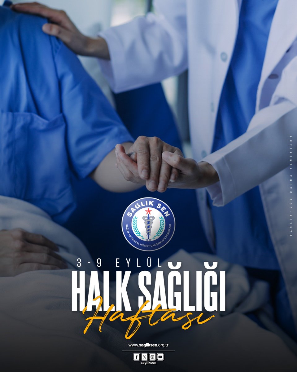 sagliksen's tweet photo. Toplum sağlığını korumak için fedakarca emek veren sağlık profesyonellerimize minnettarız.

Halk Sağlığı Haftası kutlu olsun.

#HalkSağlığı
#HalkSağlığıHaftası https://t.co/ySKQvBi2CW