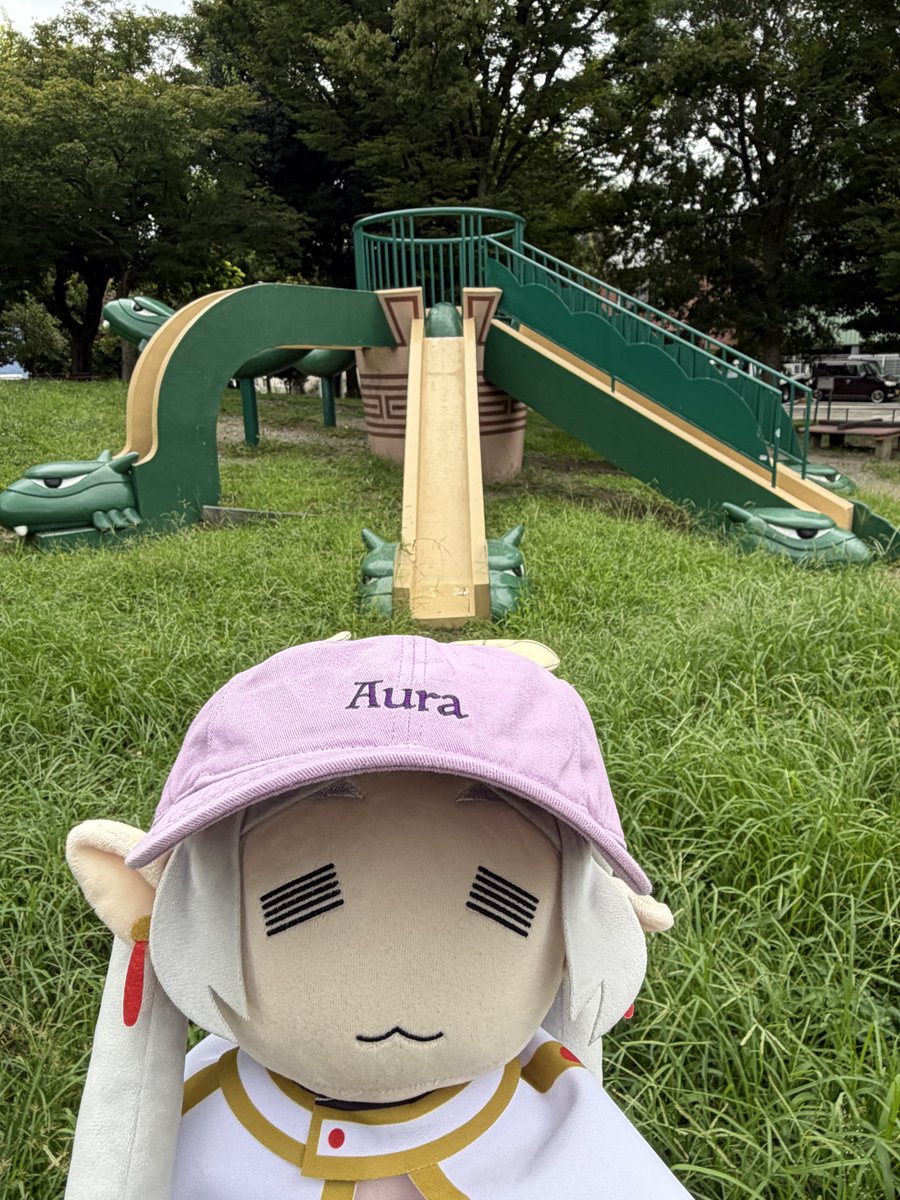 FRIEREN_PR's tweet photo. すべり台のアウラ https://t.co/hclmRjAPEK