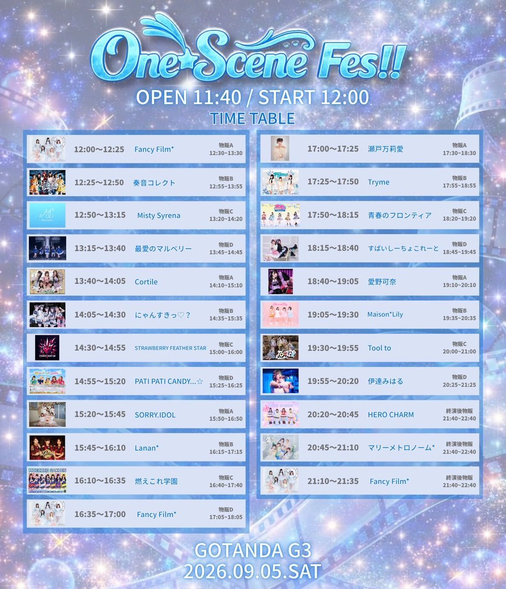 ship_Cortile's tweet photo. 🌷🐇出演情報🐇🌷

9/5(土)
『One Scene Fes!!』

🏰GOTANDA G3
🕰OPEN 11:40 / START 12:00

🎁▶︎トーク付き写メ券 / 1pt

出演：13:40-14:05
物販：14:10-15:10　A

🎫チケット販売中𓂃👸
 https://t.co/o27UgYpWc7

🔖その他スケジュールはこちらからチェック
https://t.co/MmIDsOvY43

#Cortile #コルティーレ