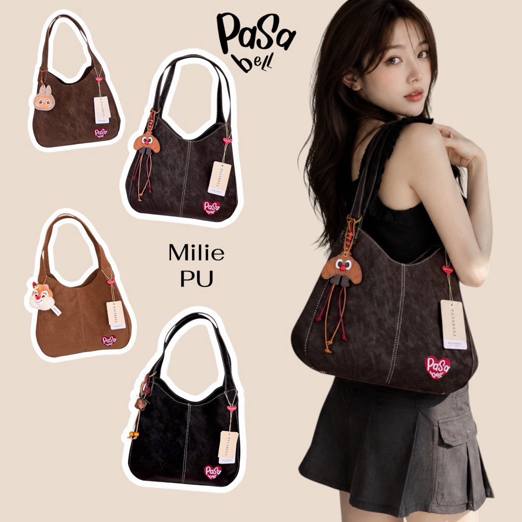 ToplandReview's tweet photo. อย่าปล่อยให้สีโปรดหมด 9.9 Flash Sale 
กระเป๋าทรง Hobo ยอดฮิต Pasabell Milie PU 
กระเป๋าติดเทรนด์เกาหลี จัดโปรลดโหดเฉพาะ
วันนี้เท่านั้น ช้าหมดสต็อกแน่ รีบกดด่วนนน