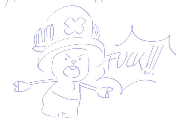 hackedmotionart's tweet photo. let chopper say fuck https://t.co/JIwgLmSn3u
