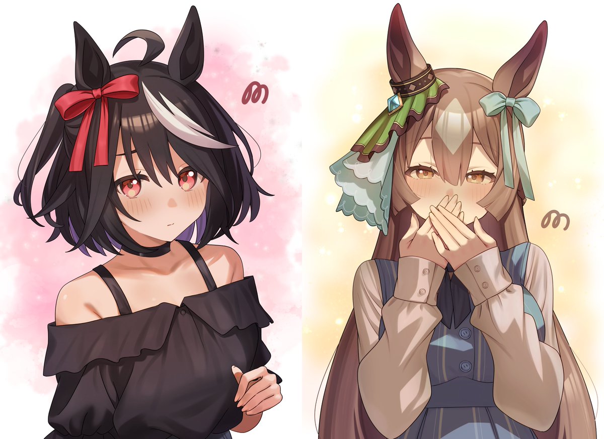 07nono06's tweet photo. キタサトデート
#ウマ娘イラスト #キタサンブラック #サトノダイヤモンド #ウマ娘 https://t.co/aRBvzIfaUt