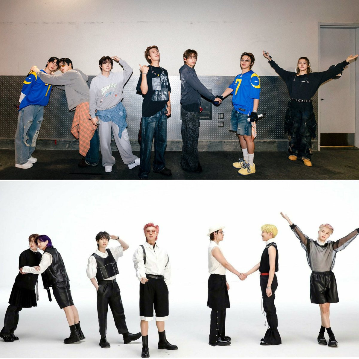 archivefortae's tweet photo. OMG BTS RECREATED BUTTER ARMY POSE😭 https://t.co/mvF8iuLrev