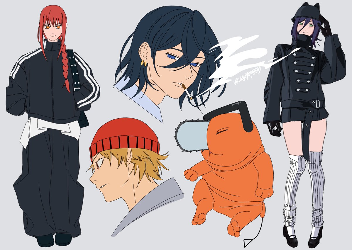 jellycakespng's tweet photo. chainsaw man doodles https://t.co/wzoTHeFzo1