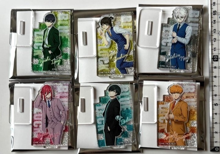 Nine_9Kun's tweet photo. กดเมอ Mini Glitter Acrylic Stand 6ชิ้น
ราคารวมส่งจากญป. มาไทย และค่าส่งไทยแล้ว ใช้เวลาส่งแอร์7-14วัน โดยประมาณค่ะ ✈️
 
 880รส✅ สภาพดี (ได้6)
(แยกน้องละ140ค่าส่ง40)
หาคนมาหารได้ค่ะ🩵 

สามารถมจ.ครึ่งราคาได้ค่ะ #ตลาดนัดbluelock #ตลาดนัดคุกฟ้า #ตลาดนัดบลูล็อค #ตลาดนัดบลูล็อค https://t.co/TEhoTwcJj8